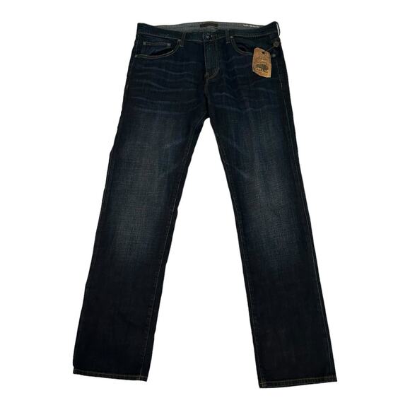 Stitch’s Barfly Slim Leg Dark Wash Jeans 36 NWT - Picture 1 of 15